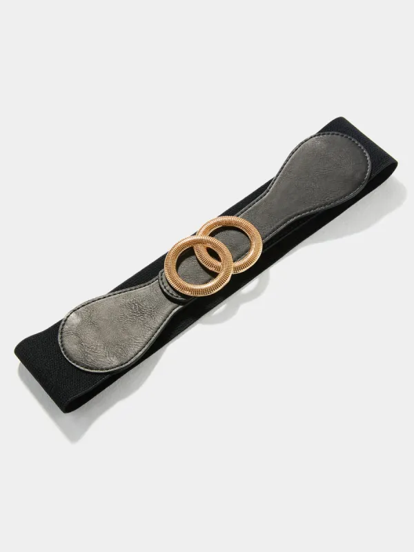 Double Carved Ring Buckle Belt sold by Suzy Shier