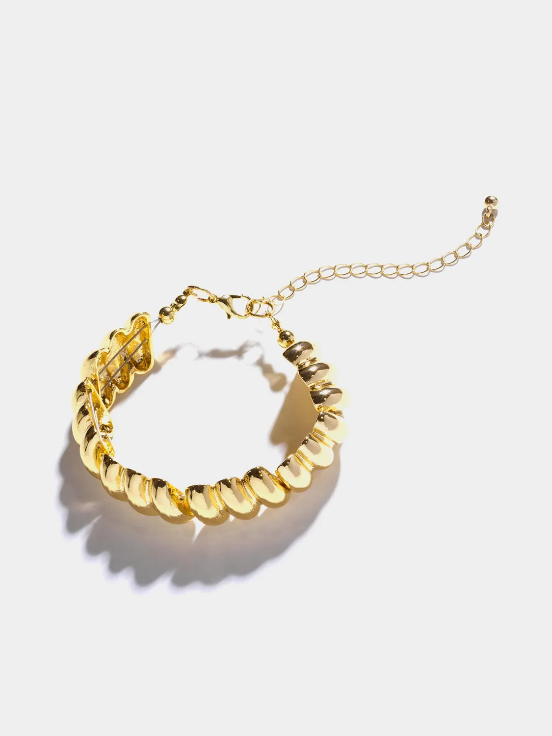 Gold Link Bracelet sold by Suzy Shier