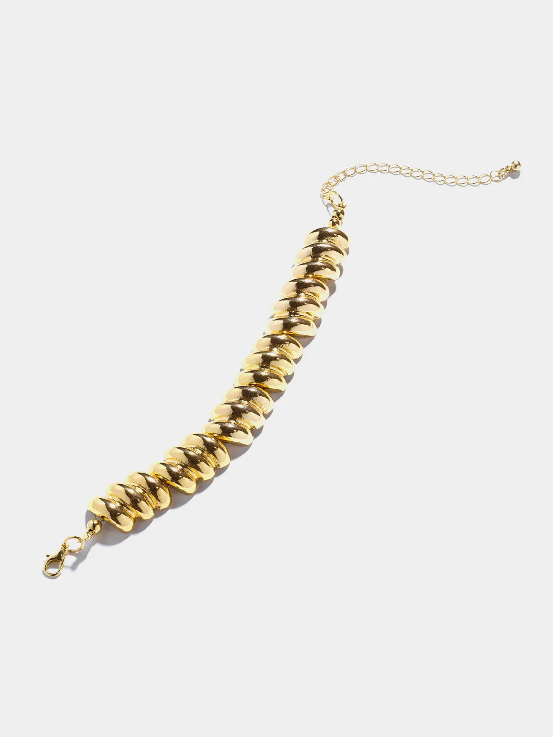 Gold Link Bracelet sold by Suzy Shier product image thumbnail 2