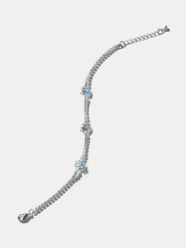 Jewelled Flower Bracelet sold by Suzy Shier