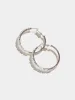 Crystal Hoop Earring sold by Suzy Shier