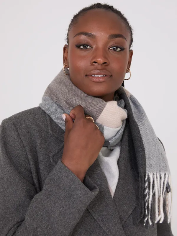 Plaid Print Scarf sold by Suzy Shier