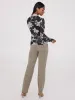 Floral Print Mock Neck Mesh Top sold by Suzy Shier