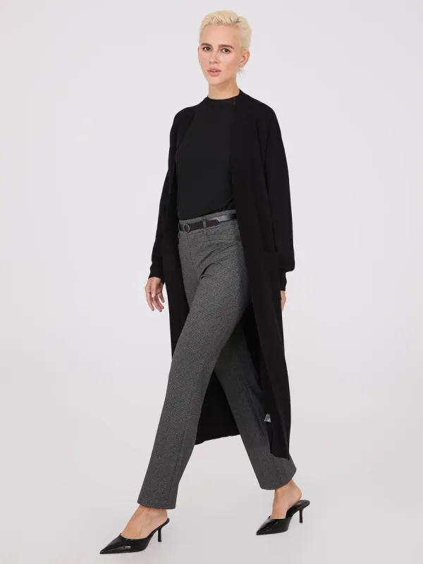 Drop Shoulder Long Duster sold by Suzy Shier