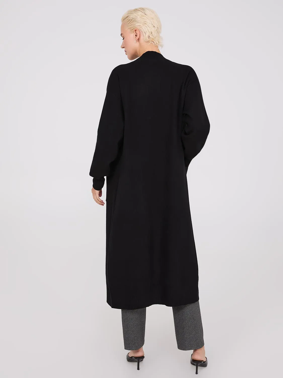 Drop Shoulder Long Duster sold by Suzy Shier product image thumbnail 4