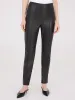 Faux Leather Front Pintuck Pants sold by Suzy Shier