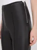 Faux Leather Front Pintuck Pants sold by Suzy Shier