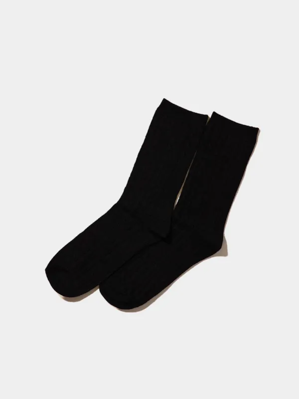 Mini Cable Crew Socks sold by Suzy Shier