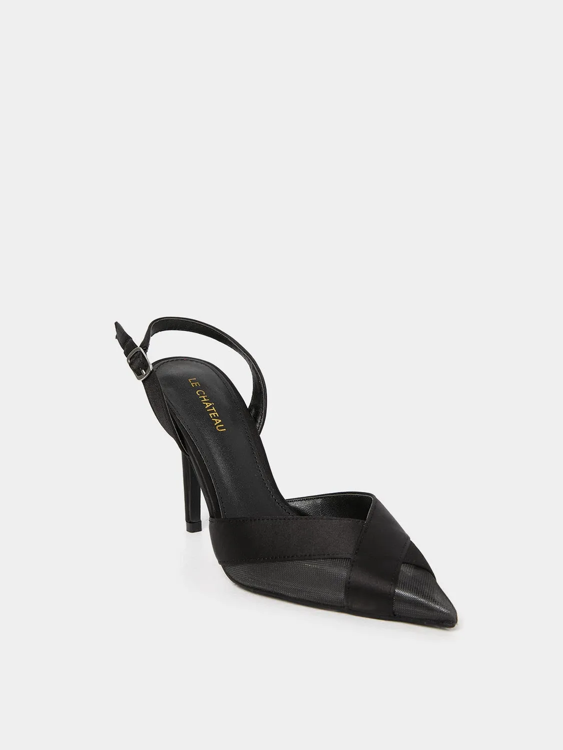 Pointed Toe Patent-Leather High Heel Pump sold by Suzy Shier product image thumbnail 2