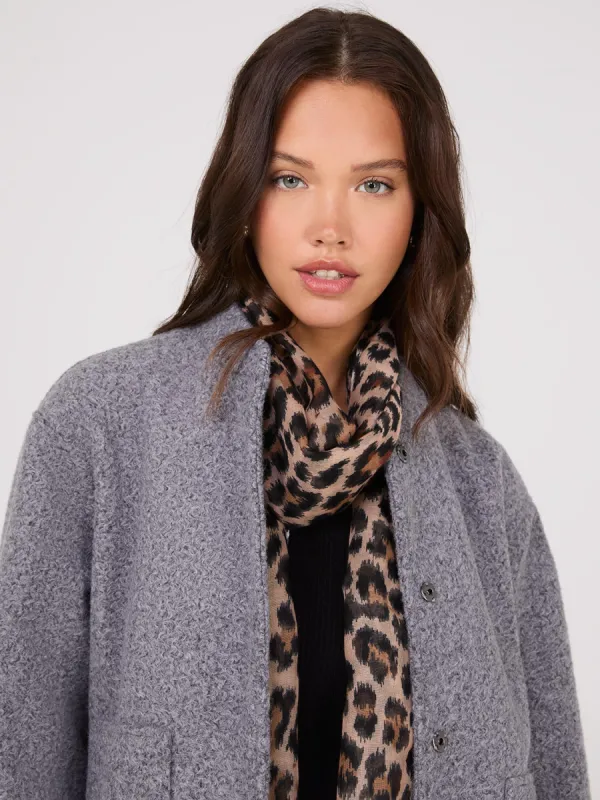 Leopard Print Scarf sold by Suzy Shier