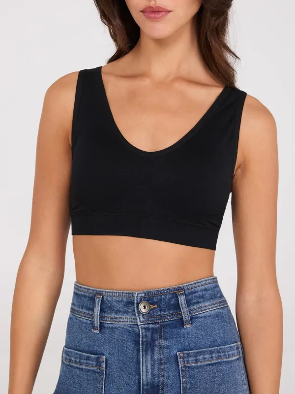 Microfiber Bralette sold by Suzy Shier