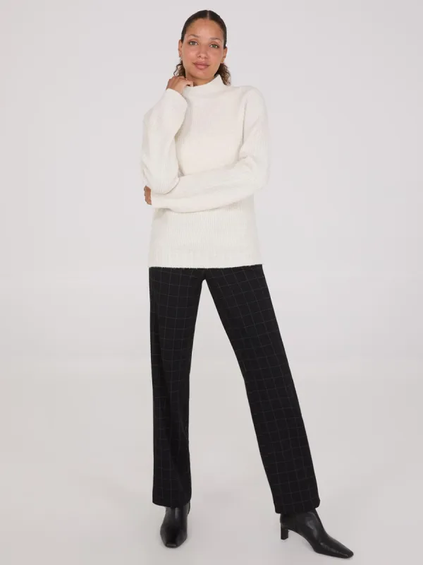 Plaid Wide Waistband Pants sold by Suzy Shier