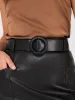 Faux Leather Belted Pencil Skirt sold by Suzy Shier