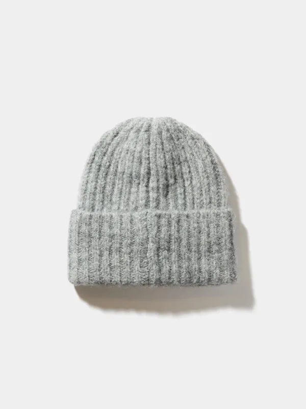 Fuzzy Ribbed Beanie sold by Suzy Shier
