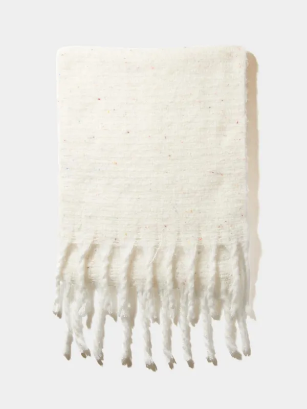 Soft Brushed Speckled Scarf made by Suzy Shier