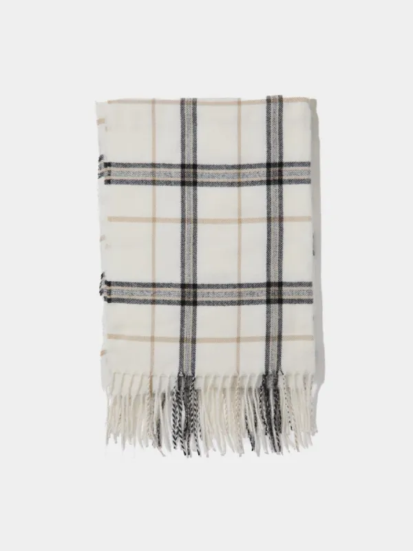 Soft Brushed Plaid Scarf sold by Suzy Shier