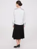 Satin Cowl Neck Blouse sold by Suzy Shier