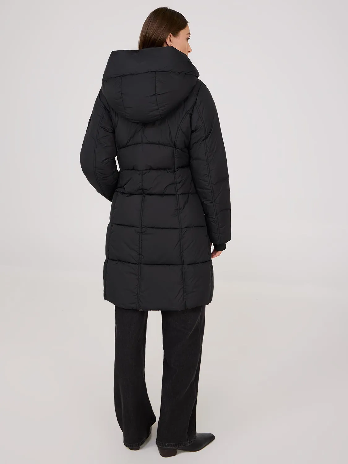Mid-Length Fooler Puffer Jacket sold by Suzy Shier product image thumbnail 5