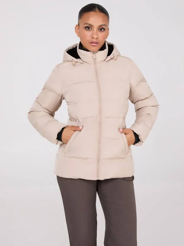 Short Puffer Jacket sold by Suzy Shier
