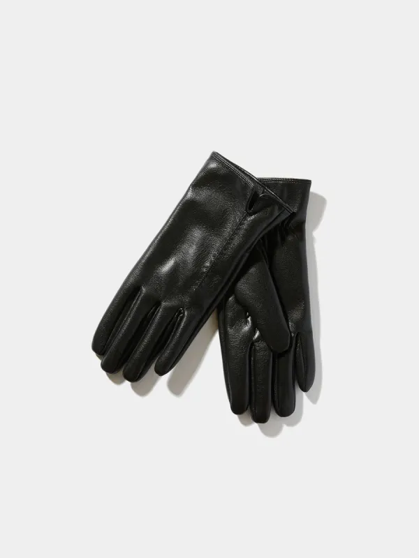 Faux Leather Gloves sold by Suzy Shier