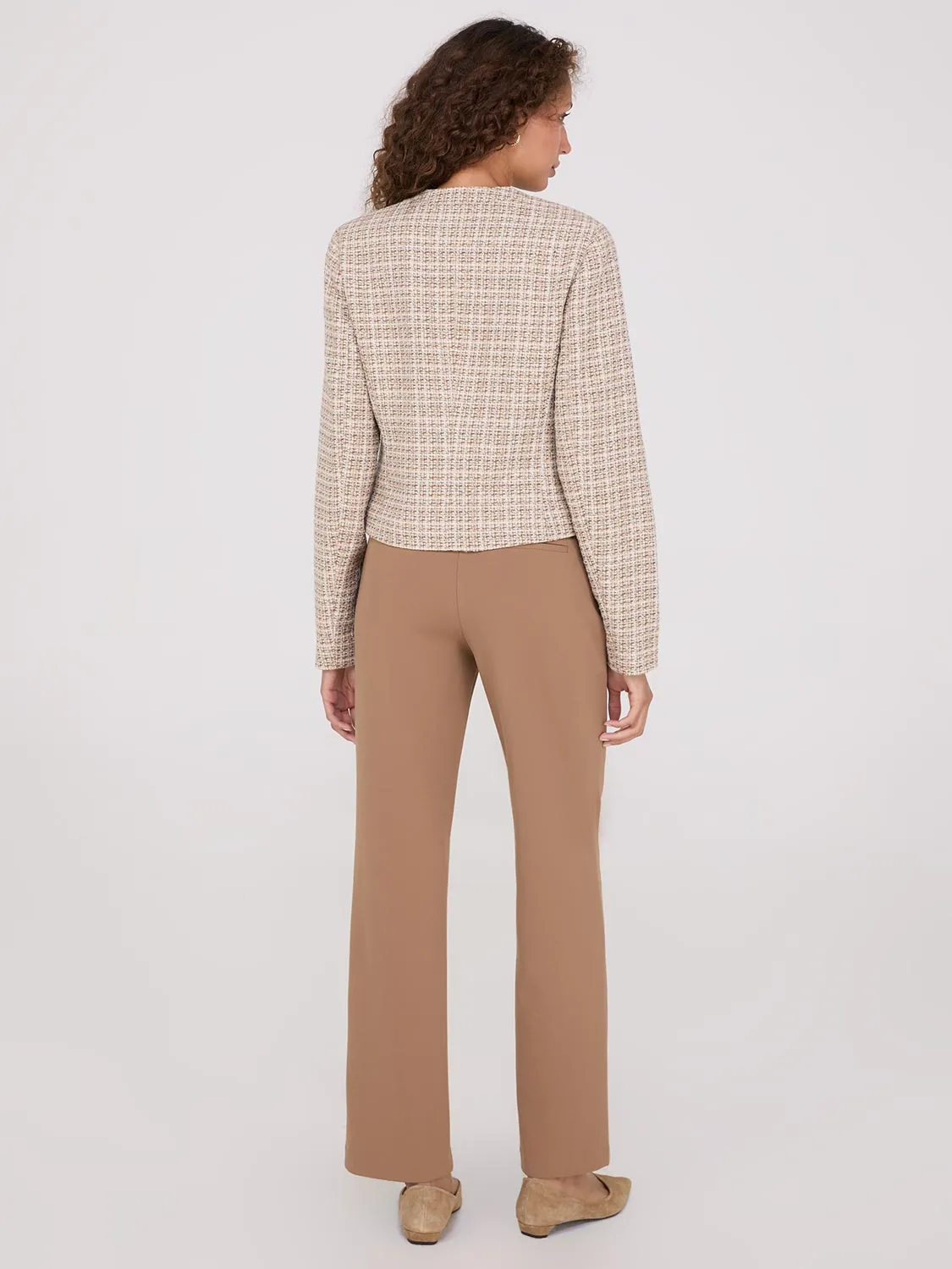 Boucle Zip-Front Blazer sold by Suzy Shier product image thumbnail 4