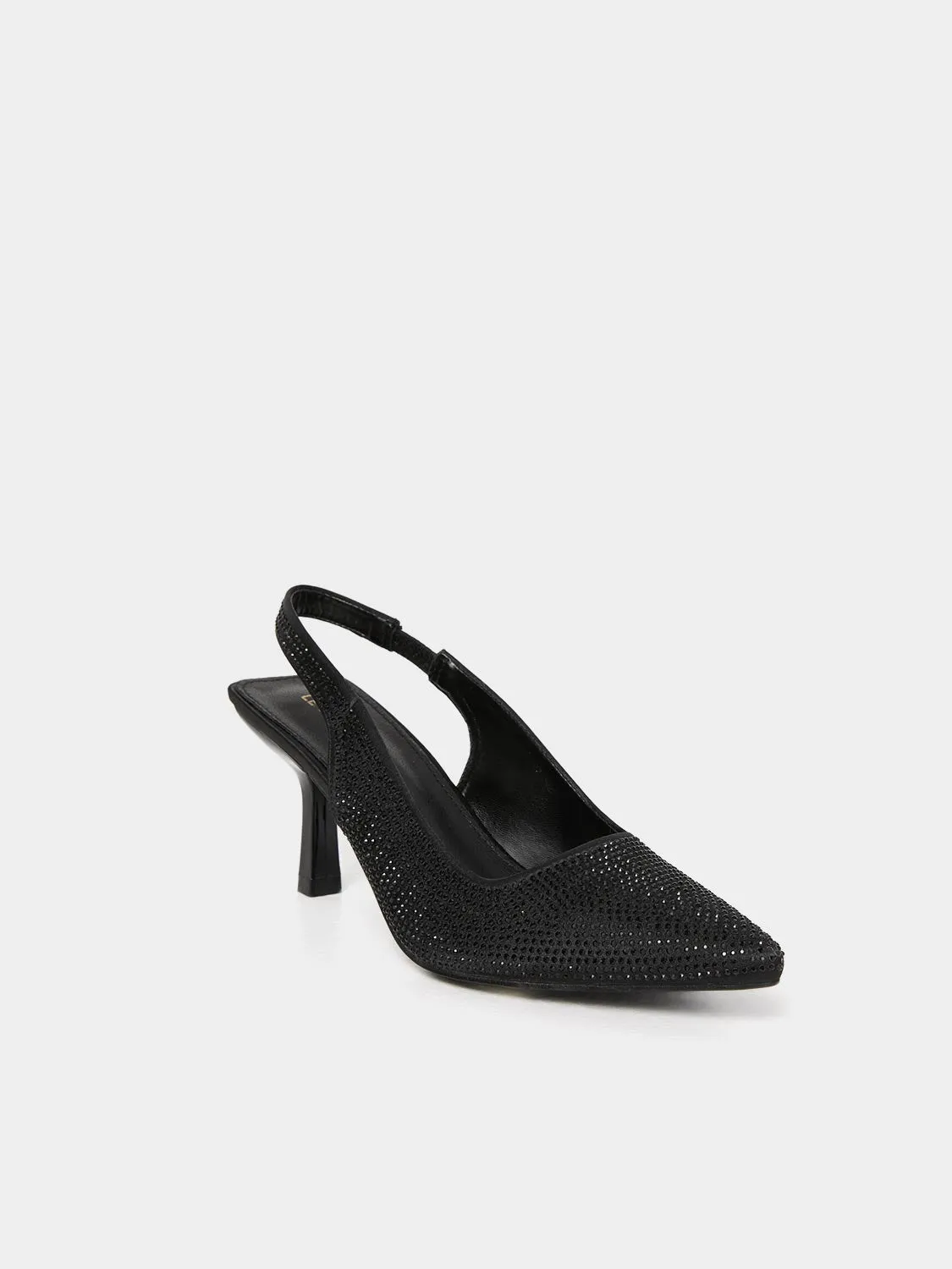 Pointed Toe Jewelled Slingback Pump sold by Suzy Shier product image thumbnail 2