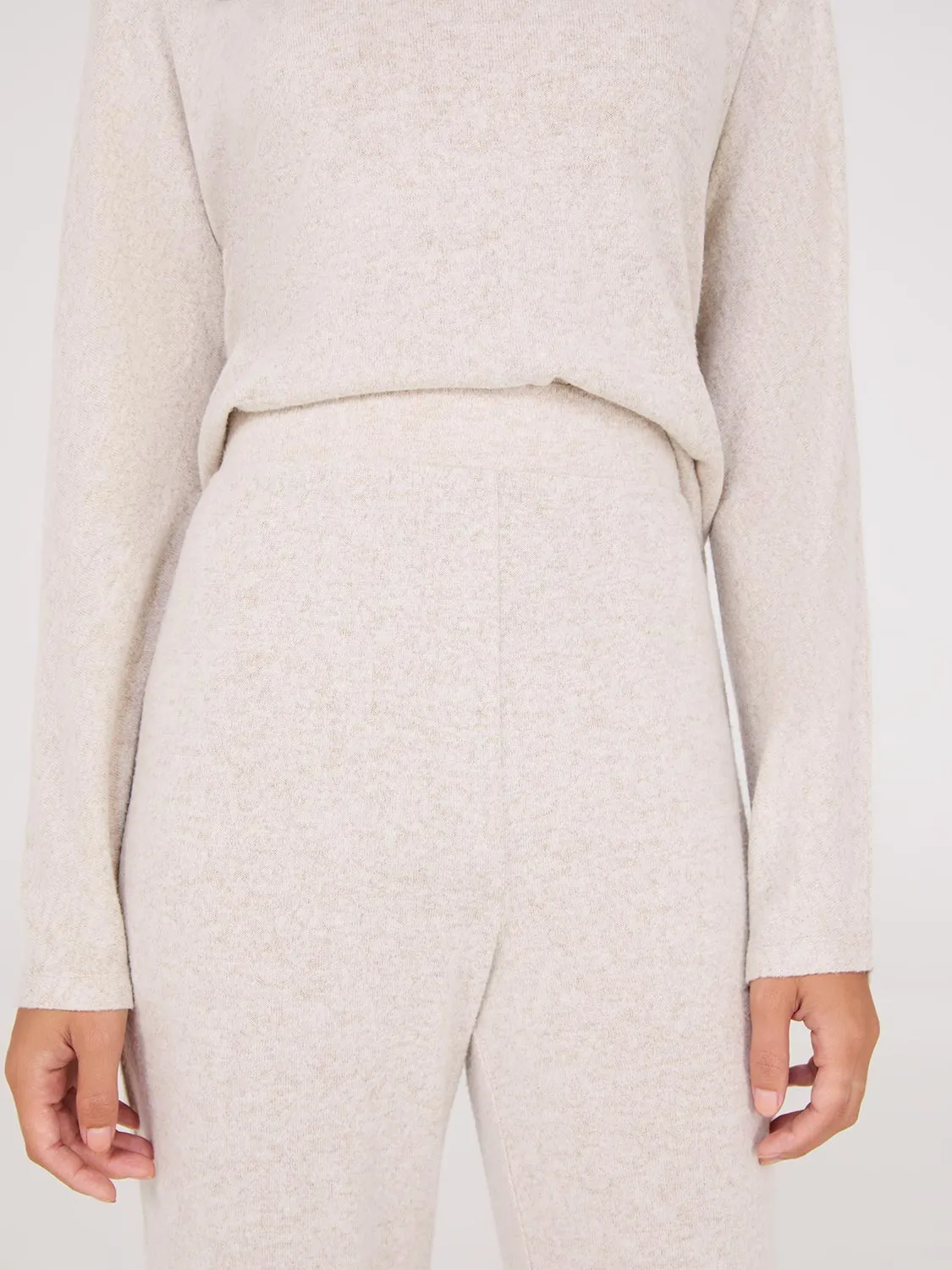 Dolman Sleeve Melange Pajama Set sold by Suzy Shier product image thumbnail 2