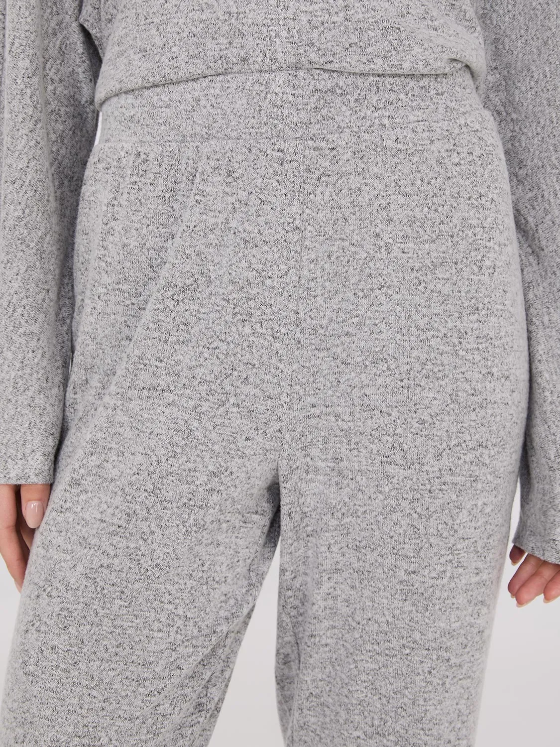 Dolman Sleeve Melange Pajama Set sold by Suzy Shier product image thumbnail 3