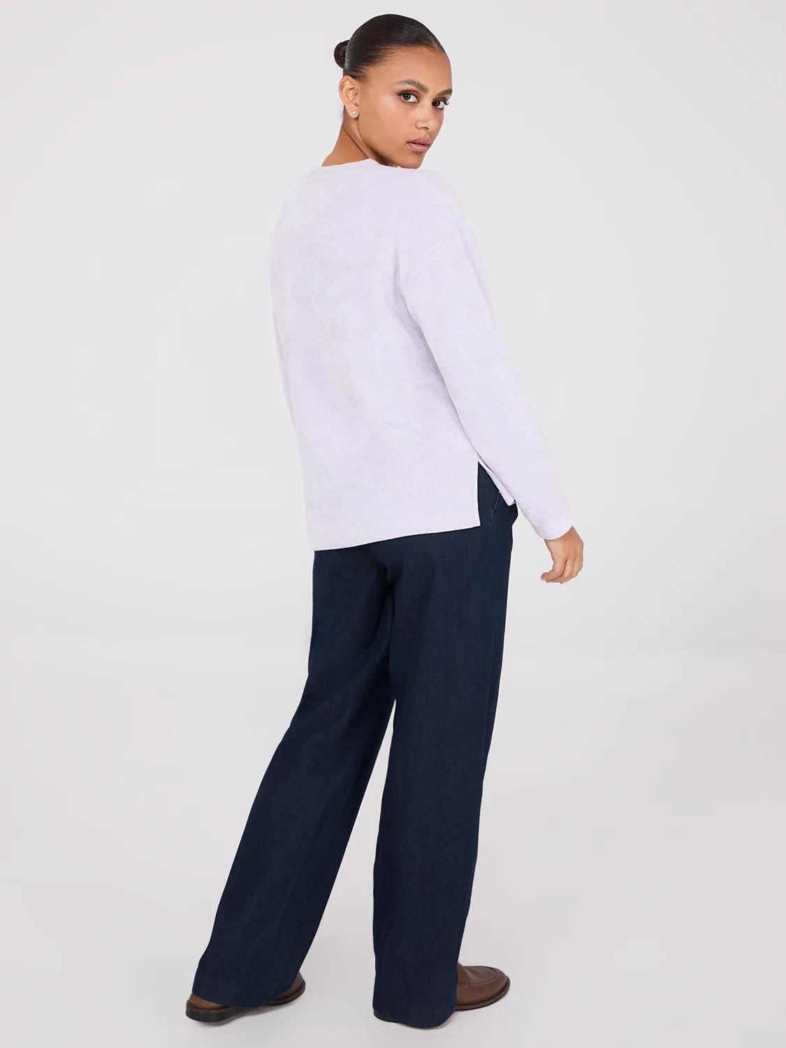 Drop Shoulder Chenille Top sold by Suzy Shier product image thumbnail 4
