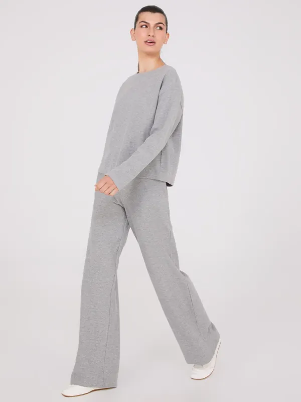 Melange Brushed Ribbed Pants sold by Suzy Shier