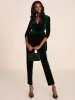 Velvet Crossover Straight Leg Jumpsuit sold by Suzy Shier