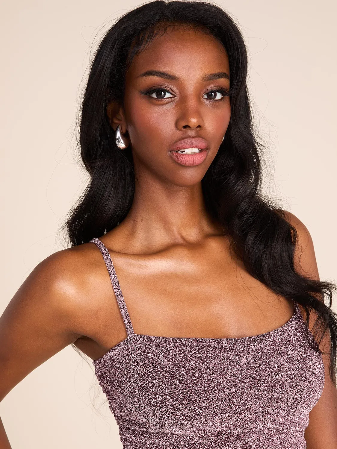 Sweetheart Ruched Knee Length Dress sold by Suzy Shier product image thumbnail 4