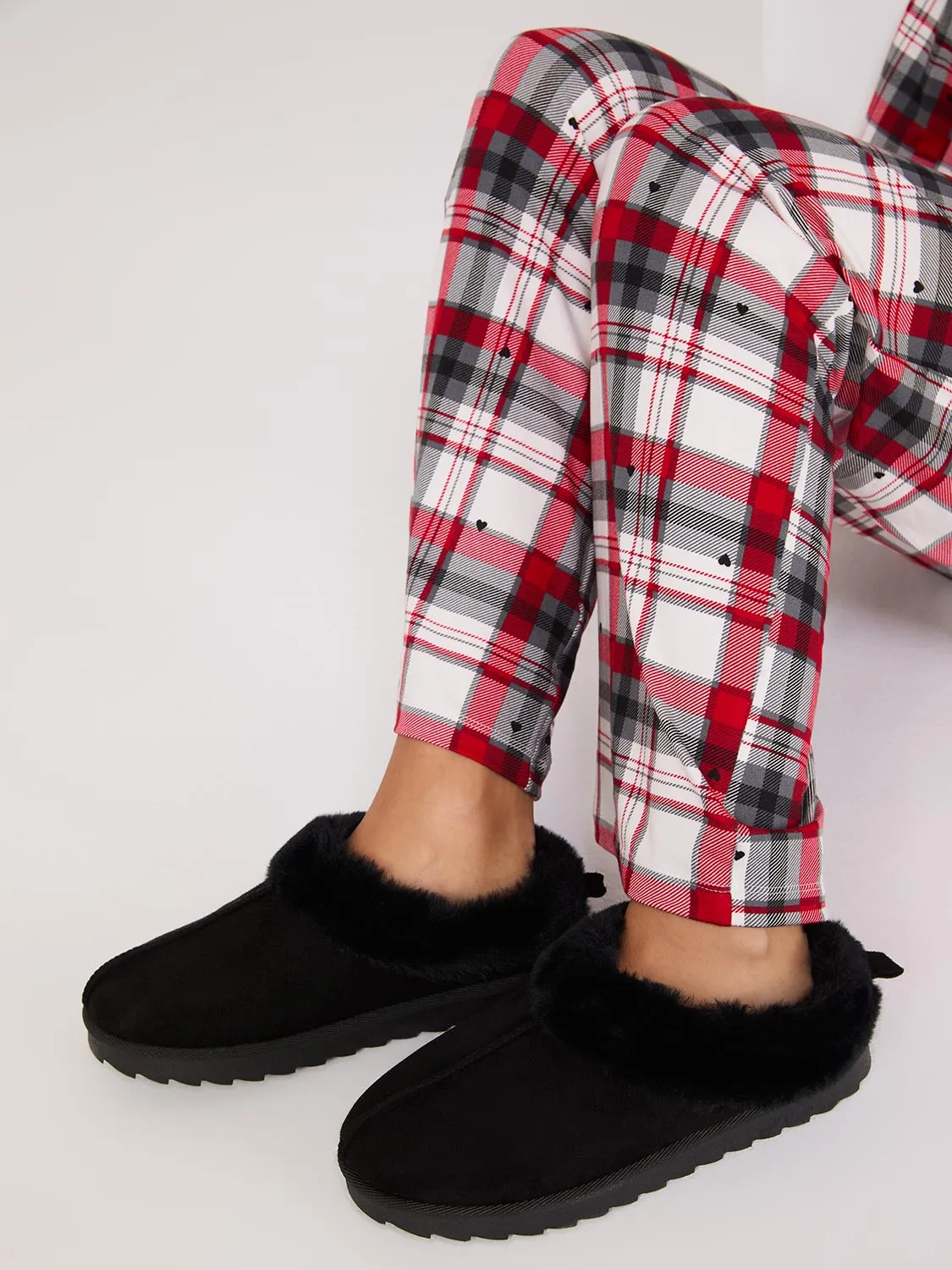 Faux Shearling Slippers sold by Suzy Shier product image thumbnail 2
