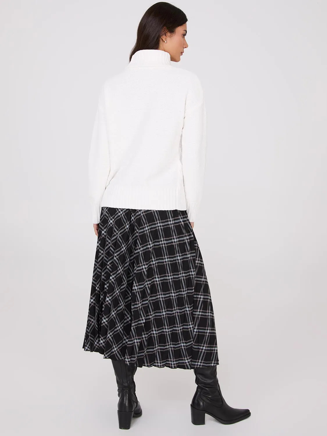 Cowl Neck Chenille Sweater sold by Suzy Shier product image thumbnail 4