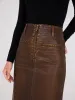 Distressed Faux Leather Maxi Pencil Skirt sold by Suzy Shier