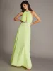 Halter Top Chiffon Gown sold by Suzy Shier