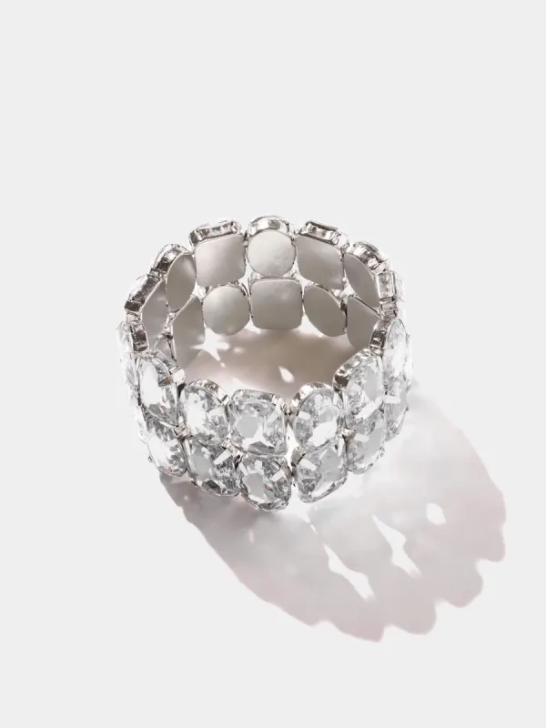 Large Gem Stretch Bracelet sold by Suzy Shier