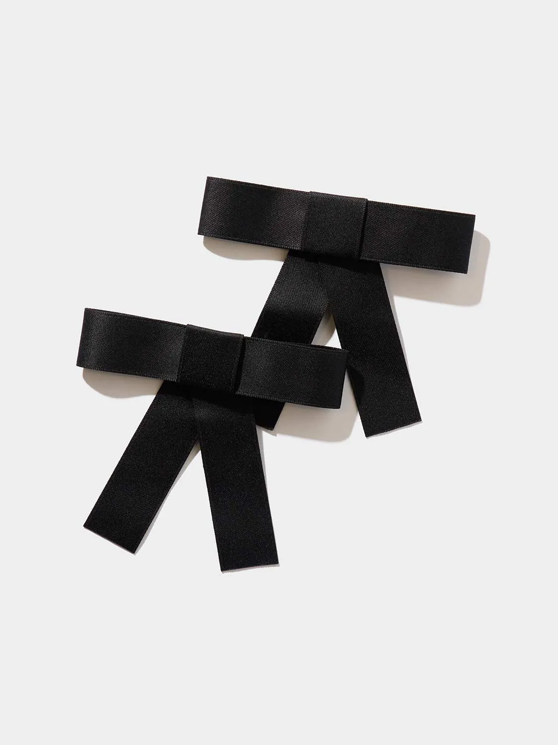 2-Pack Black Bow Hair Clips sold by Suzy Shier