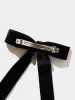 Velvet Bow Hair Clip sold by Suzy Shier