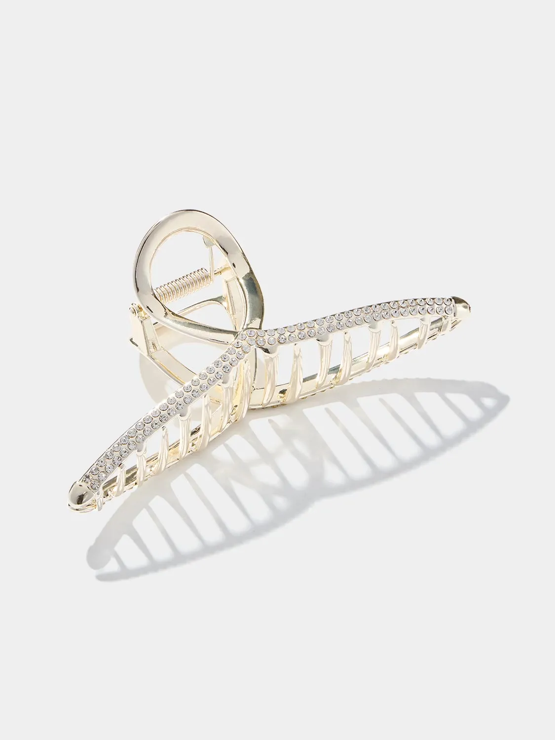 Metal Claw Clip With Rhinestones sold by Suzy Shier