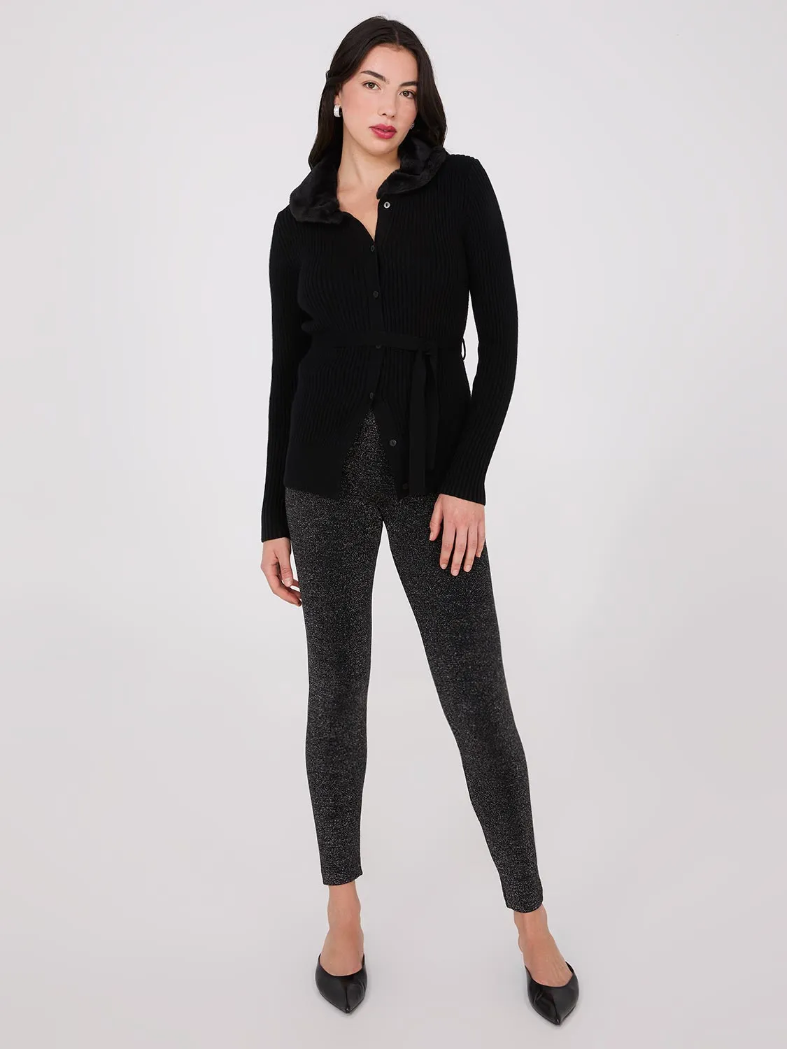 Shimmer Seamless Leggings sold by Suzy Shier product image thumbnail 3