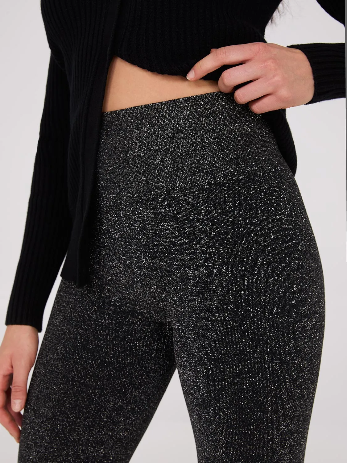 Shimmer Seamless Leggings sold by Suzy Shier product image thumbnail 2