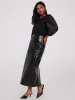 Leopard Print Balloon Sleeve Crepe Top sold by Suzy Shier