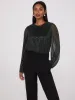 Metallic Plisse Mesh Top sold by Suzy Shier