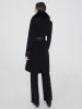 Removable Faux Fur Collar Wrap Coat sold by Suzy Shier