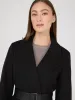 Removable Faux Fur Collar Wrap Coat sold by Suzy Shier