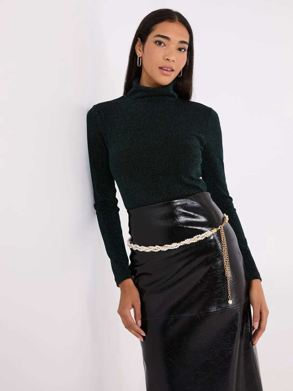 Pearl Belt sold by Suzy Shier product image thumbnail 2