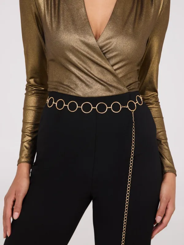 Loop Rhinestone Belt sold by Suzy Shier