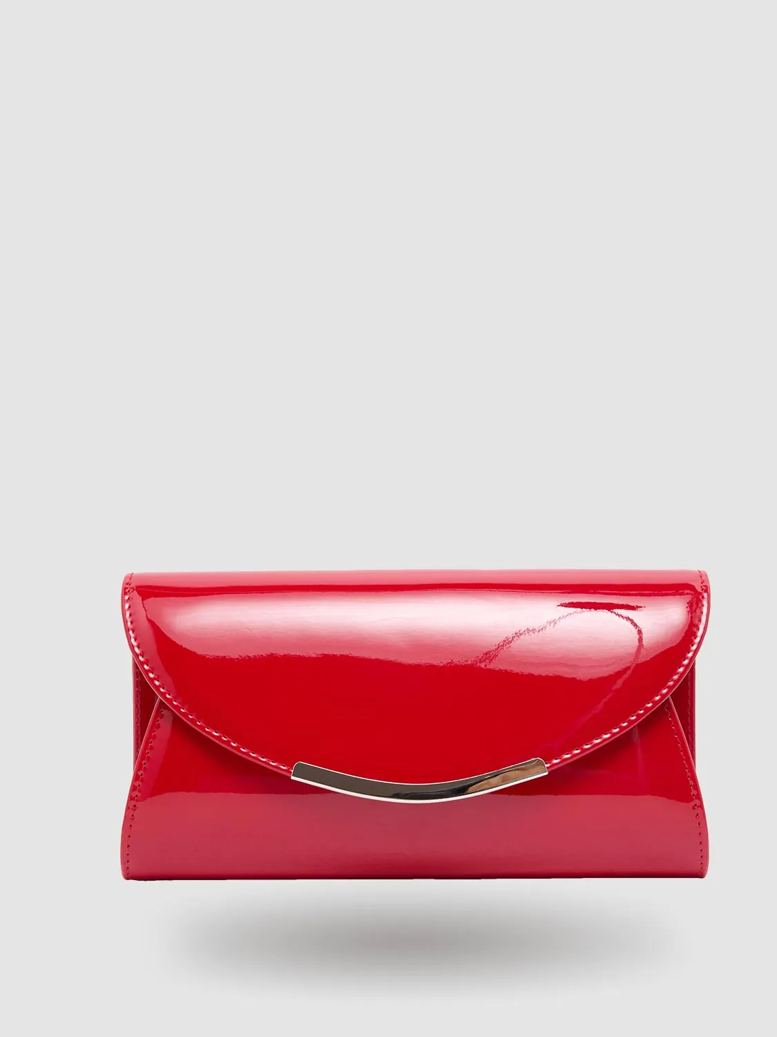 Patent-Leather Clutch sold by Suzy Shier