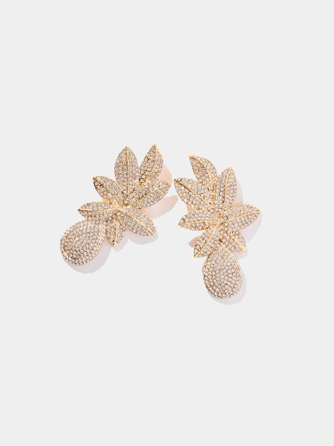 Statement Leaf & Tear Drop Earring sold by Suzy Shier